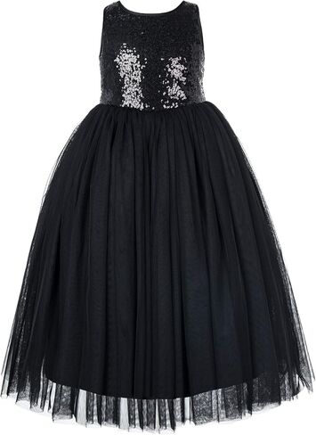 ekidsbridal أشرطة متقاطعة على شكل حرف A فساتين فتاة الزهور الصغيرة فستان المسابقة ثوب الكرة 177 in Kuwait