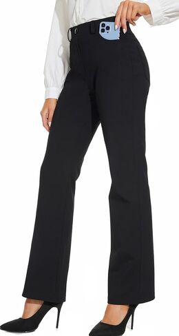 بنطلون كارجو رجالي كلاسيكي من نسيج قطني مضلع مريح من VANGULL بستة جيوب كاجوال مستقيم من القطن in Kuwait