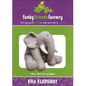 Funky Friends Factory Ellie Elephant Sewing Pattern
