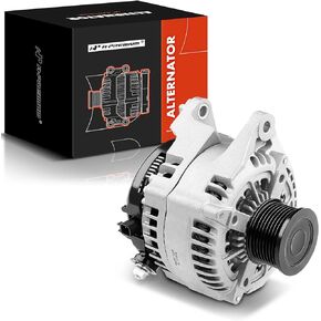 A-Premium Alternator Compatible with Ram 2500 2013-2022, 3500 4500 5500 2011-2022, L6 6.7L Turbocharged, 12V 220A CW 8-Groove Clutch Pulley, Replace# 421000-7001, 4801313AC