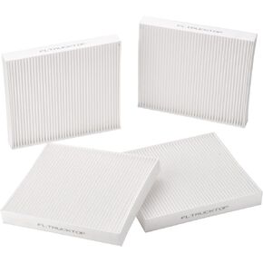 AF55839 PA30093 Cabin Air Filter Compatible with International HV507 HV607 LT625 MV607 Kenworth T680 T700 T880 Peterbilt 567 579 Replaces P640110 X1987001 PA30093 AF55839（set of 4）