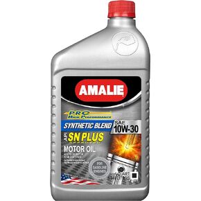 Pro High Performance Synthetic Blend 10W-30 Motor Oil (160-75676-56) 1 Quart bottle, Pack of 12