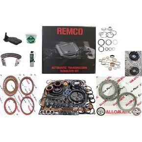 4L65E 4L60E(04-UP) TRANSMISSION DELUXE KIT PERFORMANCE STAGE-1 RED CLUTCH AND CORVETTE SERVO