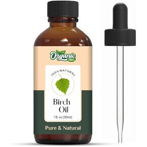 Birch (Betula) Oil | Pure & Natural Essential Oil for Skincare, Hair Care, Aroma & Diffusers- 30ml/1.01fl oz