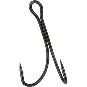 Gamakatsu Extra Wide Gap Double Frog Hook-3 Per Pack (Black, 4/0)