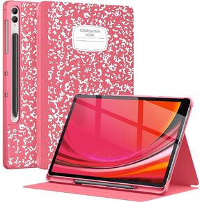 Supveco Case for Samsung Galaxy Tab S9 Plus/S8 Plus/S7 Plus 12.4 Inch with S Pen Holder, Slim Protective case with Auto Sleep/Wake Smart Cover for Galaxy Tab S9+/S8+/S7+ 2023/2022/2021 Tablet, Book