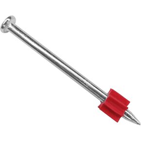 2-1/2" Powder Actuated Fasteners with .300 Head .145" Shank and flute for Powder Fastening & Power Framing systems, 100 Pack