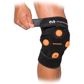 McDavid Myovolt Vibration Compression Knee/Leg Wrap, Helps Reduce Pain, Soreness & Aid Muscle Recovery, Delivers Targeted Deep Tissue Treatment