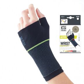 Neo-G Active Wrist Support – For Sports, Golf, Basketball, Football, Yoga, Tennis. For Sprains, Strains, Tendonitis, Injury Recovery - Multi Zone Wrist Compression Sleeve – M