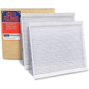 F150 Cabin Air Filter for Ford F150 2015-2023, F250 F350 F450 F550 2017-2022, Ford Expedition 2018-2023, Lincoln Navigator Replaces FP79, FP92, FL3Z19N619A, WP10266 OIFILLIO Electrostatic Fiber Filter