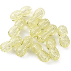 Plastic Screw Clasps for Jewelry Making(10 pcs) - DIY Necklaces or Bracelets - Polished Lemon