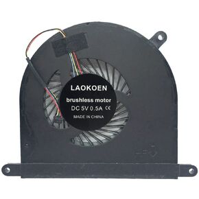 New Replacement Cooling Fans for Razer Blade 14" 2013-2015 RZ09-0195 RZ09-01953E72 RZ09-01952E71 RZ09-0116 RZ09-01161E31 RZ09-01161E31-R3U1 DFS501105PQ0T DFS481305MC0T Fan DC 5V 0.5A (4-Pin 4-Wire)