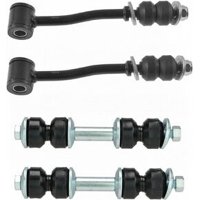 Front Rear Suspension Sway Bar End Link Kit Set 4pc for 1993-1995 Grand Cherokee