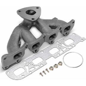 A-Premium Engine Exhaust Manifold W/Gasket & Bolts & Nuts [DOHC, 4Cyl 2.4L] Compatible with Chevrolet Captiva Sport 2012, Equinox 2010-2012 & GMC Terrain 2010-2012, Replace# 12609823