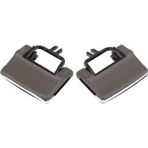ACROPIX Front Left Right AC Vent Air Conditioning Vent Outlet Tab Clips Fit for Mercedes Benz GL450 ML350 - Pack of 2 Brown