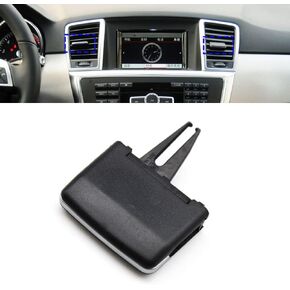 Dash Left Right Air Vent Clip Tab, Front Rear AC Vent Grille Paddle Clip Repair Kit for Mercedes Benz GL ML GLE GLS W166 W292 2012 2013 2014 2015 2016 2017 2018 2019 (Central 1pc)