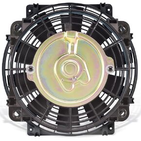 Trimline Reversible Electric Fan, Pusher-Puller Fan (108), Car Accessories, 10 Inches, Black