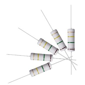 uxcell 10Pcs 150K Ohm Resistor, 5W 5% Tolerance Metal Oxide Film Resistors, Axial Lead, Flame Proof for DIY Electronic Projects and Experiments