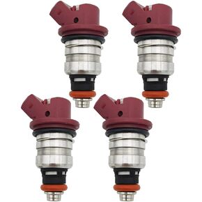 75-90-115-200-225 4pcs Fuel Injectors Replacement for Mercury Mariner Outboard 804528 37001