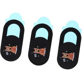 Computers Laptops 3pcs Phone Privacy Camera Hacker Pattern for Anti-Hacker Computers Anti- Cute Patch Computer Your Creative Slide Cover Dog Tablet Cellphones Webcam Laptop Computer Camera