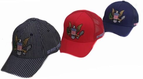 قبعة مهندس قطار السكك الحديدية المطرزة للبالغين السباق الكبير إلى برومونتوري بوينت يوتا 150 سبايك كحلي/أبيض in Kuwait