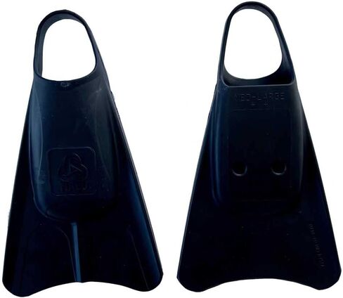 قسط Bodysurf، Bodyboard، زعانف السباحة للغطس - إنها تطفو! - زعانف متماثلة من المستوى المتوسط ​​إلى المتقدم (الزعانف) أضلاع جانبية وشفرات مطاطية لثة، راحة، سرعة وتحكم، الرقصة، الغوص in Saudi Arabia