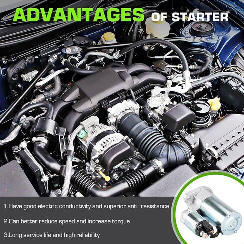 Starter Compatible with Volkswagen for Beetle 1998-2005 for Golf 1996-2006 for Jetta 1999-2005 410-24025 020-911-023F 020-911-023FX 020-911-023H in Saudi Arabia
