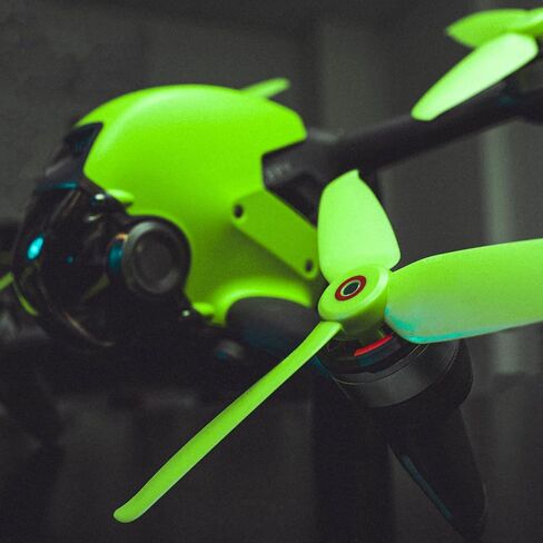 DJI FPV Drone 5328 مراوح 3 شفرات دعائم منخفضة الضوضاء سريعة الإصدار ملحقات بديلة (8 قطع - 4CW 4CCW، أخضر) in Saudi Arabia