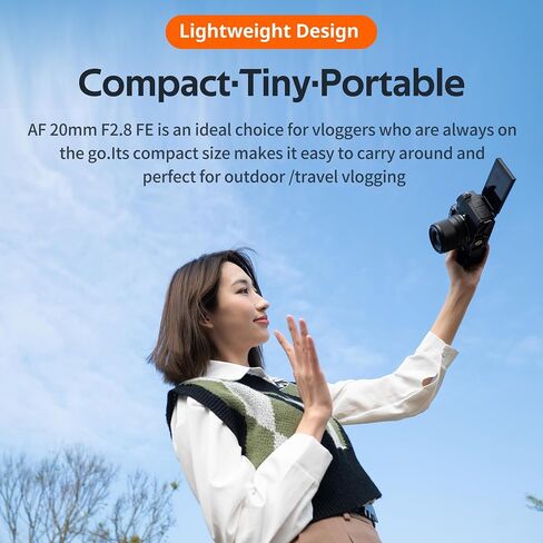 عدسة VILTROX 20 مم F2.8 f/2.8 AF لحامل Nikon Z، عدسة تركيز تلقائي كاملة الإطار واسعة الزاوية متوافقة مع كاميرات Nikon- Z بدون مرآة Z8 Z9 Z6 Z7 Z6 II Z7II Z5 Z5II ZFC Z30 in Saudi Arabia