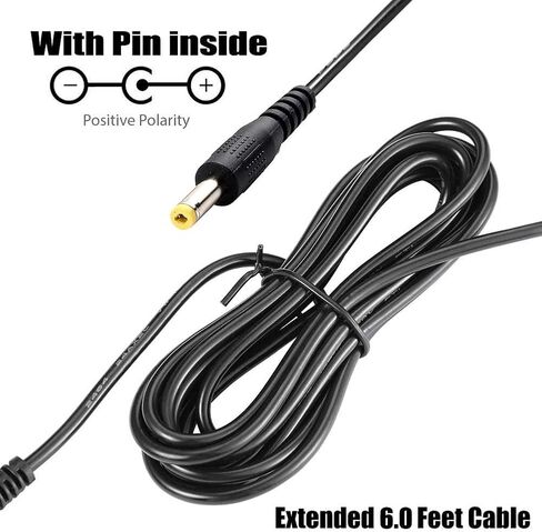 9.5V AC/DC Adapter for Casio Keyboard Power Cord ADE95100LU ADE95100B AD-E95100L Power Adapter in Kuwait