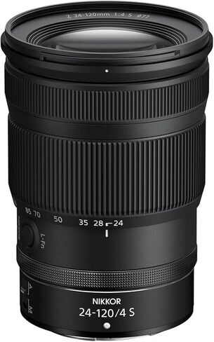 Nikon NIKKOR Z 24-120mm f/4 S Lens, Bundle with Hoya NXT Plus 77mm UV+CPL Filter Kit, Cleaning Kit in Saudi Arabia