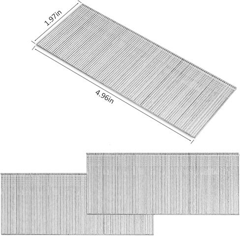 مسامير براد مجلفنة مقاس 18 مقاس 2 بوصة لمسدسات تثبيت المسامير الهوائية والكهربائية، 800 لكل صندوق. in Kuwait