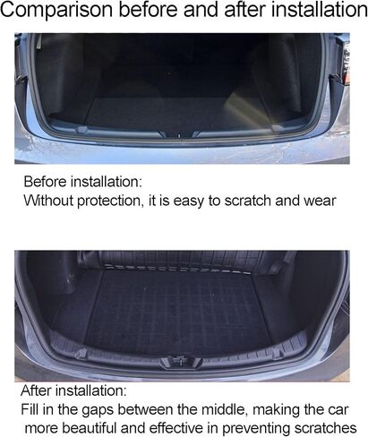 واقي مصد خلفي لطراز تسلا 3 ملحقات 2017-2022 واقي مصد خلفي ، واقي مصد السيارة in Kuwait