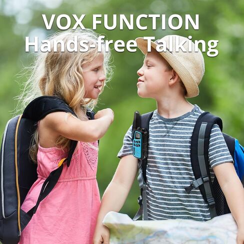 Radioddity FS-T7 Walkie Talkies for Adults Kids Long Range Rechargeable Walky Talky FRS NOAA Two Way Radio, License Free with VOX, USB-C Charging, Flashlight, for Camping Hiking, 2 Pack in Saudi Arabia