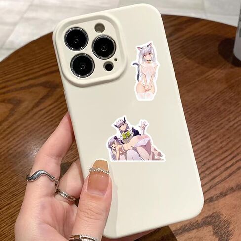 50PCS Anime Sexy Girl Laptop Stickers for Adult, Waterproof Decals Stickers for Water Bottle Laptop Car Bike Luggage Trolley Case Decoration Skateboard Motorcycle (Sexy Girl Stickers Style3) in Saudi Arabia