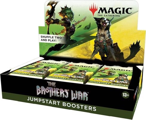 Magic: The Gathering The Brothers’ War Jumpstart Booster Box | 18 Packs (360 Magic Cards) in Saudi Arabia