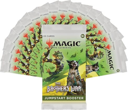 Magic: The Gathering The Brothers’ War Jumpstart Booster Box | 18 Packs (360 Magic Cards) in Saudi Arabia