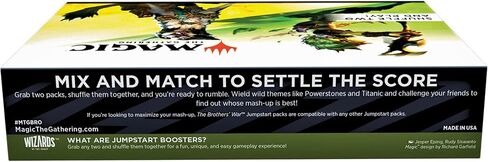 Magic: The Gathering The Brothers’ War Jumpstart Booster Box | 18 Packs (360 Magic Cards) in Saudi Arabia