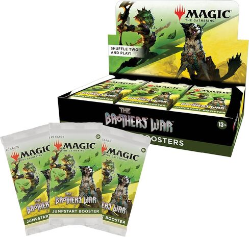 Magic: The Gathering The Brothers’ War Jumpstart Booster Box | 18 Packs (360 Magic Cards) in Saudi Arabia