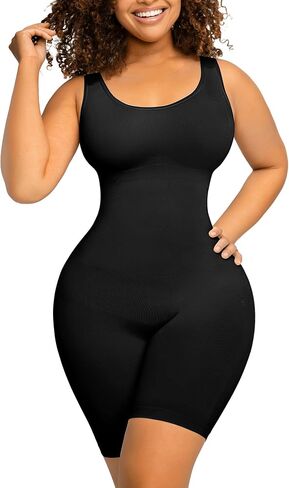 Shapewear Bodysuit for Women Tummy Control Seamless Butt Lifting Thigh Slimmer Full Body Shaper in Saudi Arabia