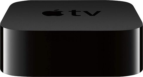 Apple TV 4K HD 32GB مشغل الوسائط المتدفق HDMI مع Dolby Digital والبحث الصوتي عن طريق طرح جهاز التحكم عن بعد Siri، أسود، MQD22LL/A-32G (متجدد) in Saudi Arabia