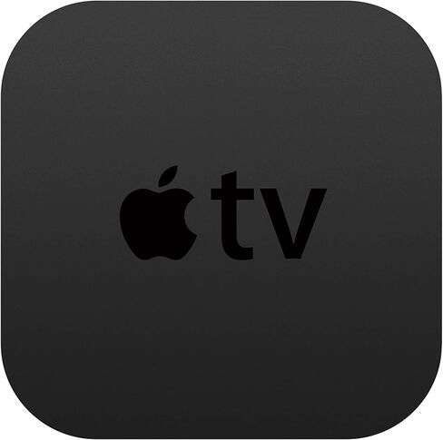 Apple TV 4K HD 32GB مشغل الوسائط المتدفق HDMI مع Dolby Digital والبحث الصوتي عن طريق طرح جهاز التحكم عن بعد Siri، أسود، MQD22LL/A-32G (متجدد) in Saudi Arabia