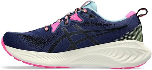 ASICS Women's Gel-Cumulus 25 Trail Shoes, 5.5, Nature Bathing/Lime Green in Saudi Arabia