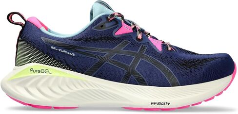 ASICS Women's Gel-Cumulus 25 Trail Shoes, 5.5, Nature Bathing/Lime Green in Saudi Arabia