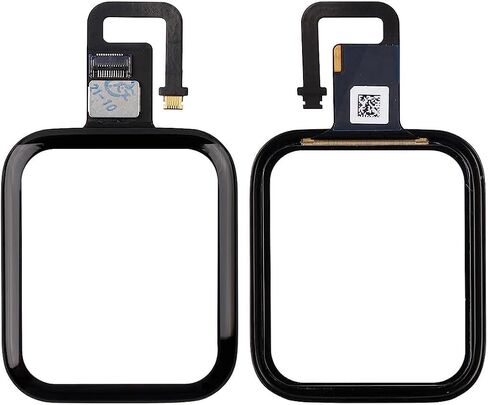 عدسة زجاجية أمامية للساعة واستبدال محول رقمي يعمل باللمس متوافق مع Apple Watch Series 6/5/4/SE 40MM/44MM (Black_SeriesSE_40mm) in Kuwait