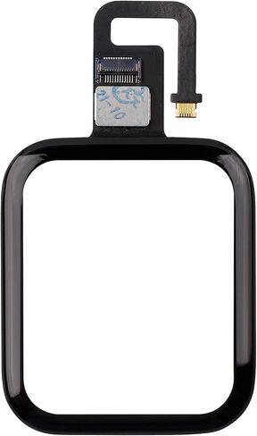 عدسة زجاجية أمامية للساعة واستبدال محول رقمي يعمل باللمس متوافق مع Apple Watch Series 6/5/4/SE 40MM/44MM (Black_SeriesSE_40mm) in Kuwait
