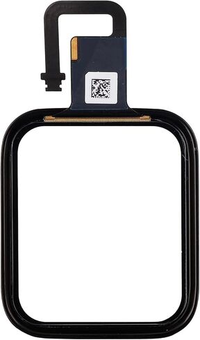 عدسة زجاجية أمامية للساعة واستبدال محول رقمي يعمل باللمس متوافق مع Apple Watch Series 6/5/4/SE 40MM/44MM (Black_SeriesSE_40mm) in Kuwait