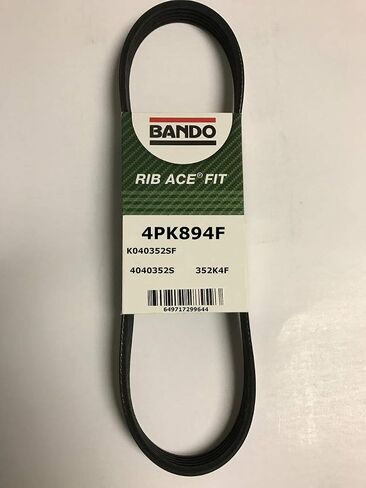 ban.do 4PK894F Serpentine Belt FIT Lincoln MKX (2007-2010), Mazda CX-9 (2007-2015), Lincoln MKZ (2007-2012), Mazda 6 (2009-2013), Ford Edge (2007-2012), Ford Fusion (2010-2012) in Saudi Arabia