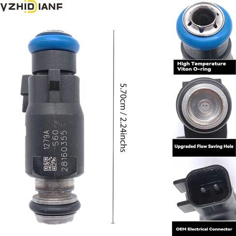 Fuel Injector Fits For:-Massimo TSC/MSU/YS, For:-Hisun UTV/ATV 450 500 550, 28160355 16400-004C-0000 (1 Pc) in Saudi Arabia