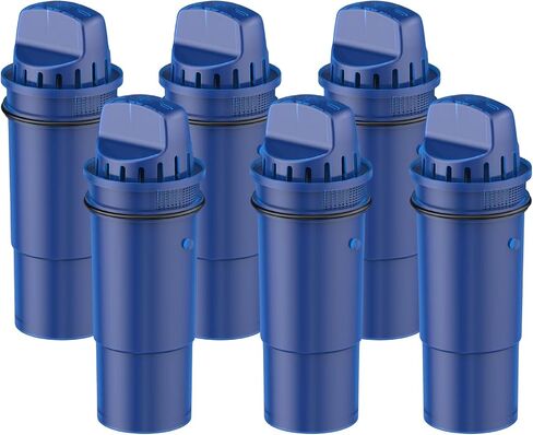 AQUA CREST Replacement for Pur® Pitcher Water Filter, CRF950Z, PPF951K, CR-1100C, PPT700W, CR-6000C, PPT711W, PPT711, PPT710W and More Pur® Pitchers and Dispensers, NSF Certified, AQK-CF10A (6 Packs) in Saudi Arabia